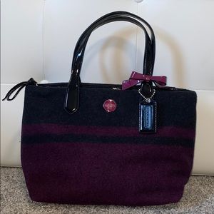 Coach Wool Tote